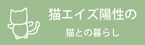 猫エイズ陽性の猫との暮らし